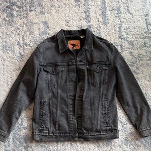 Levi's Charcoal Denim Jacket